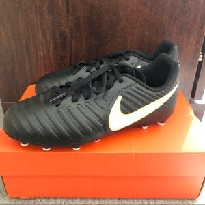 Nike Jr Tiempo Rio IV FG soccer Cleats 5Y NEW